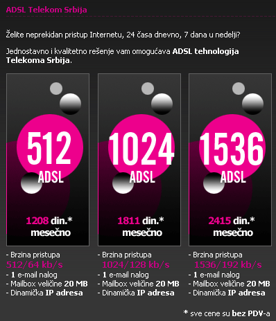 Telekom ADSL paketi