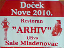 Restoran Arhiv - ponuda za doček 2010