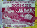 Club Maximus - ponuda za doček 2010